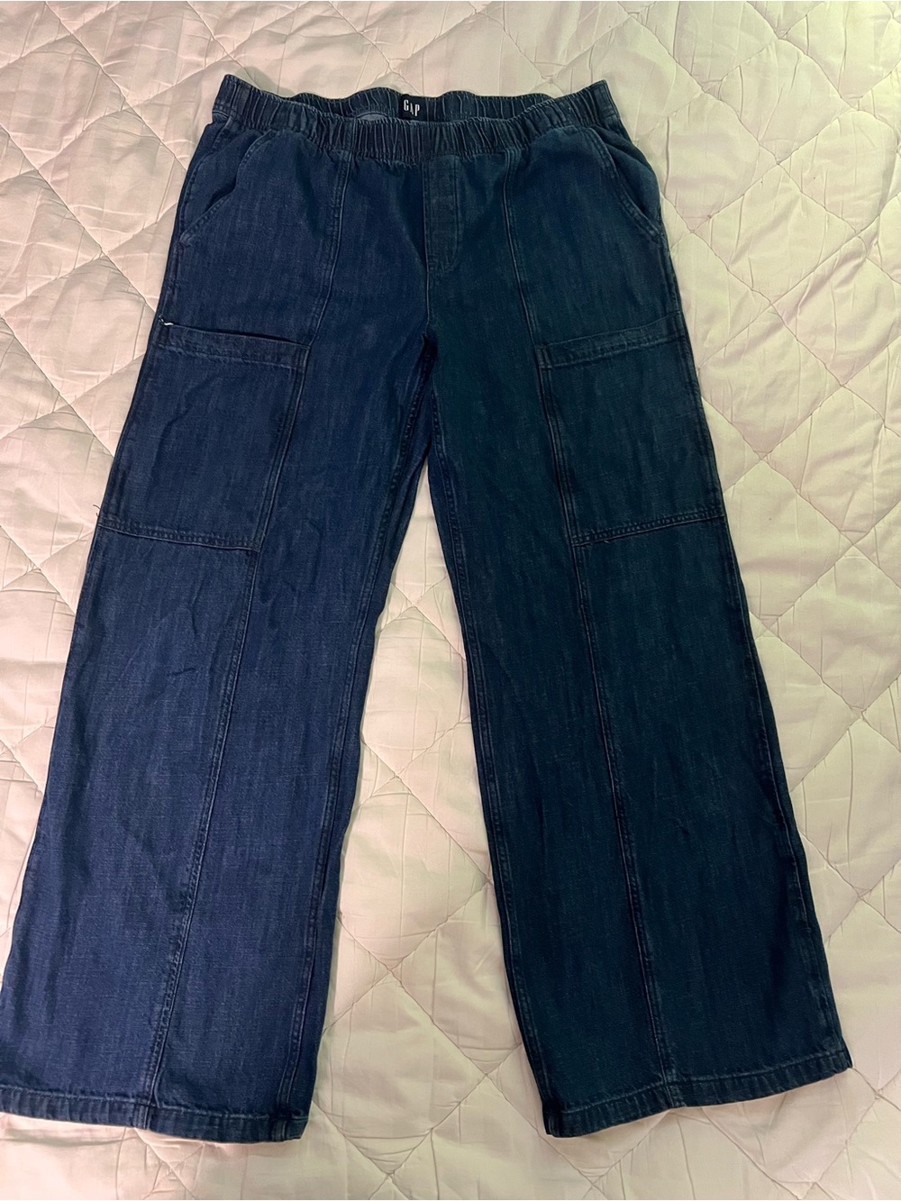 GAP Dark Blue Wide-Leg Jeans